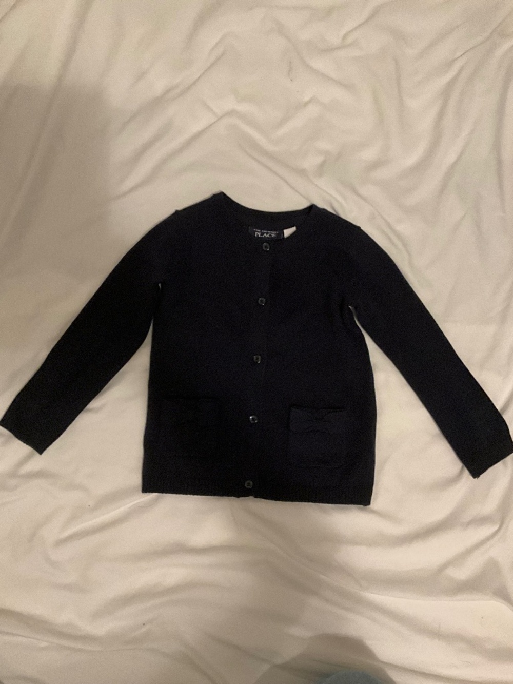 Girls Navy Cardigan Sz 3T